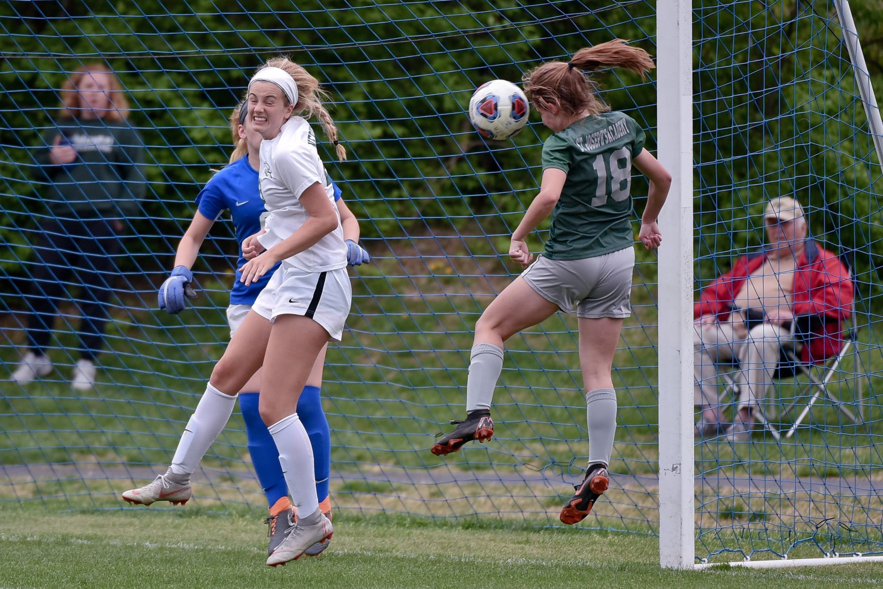 4/23/19 - Girls Soccer - Nerinx Hall at St. Joseph's Academy